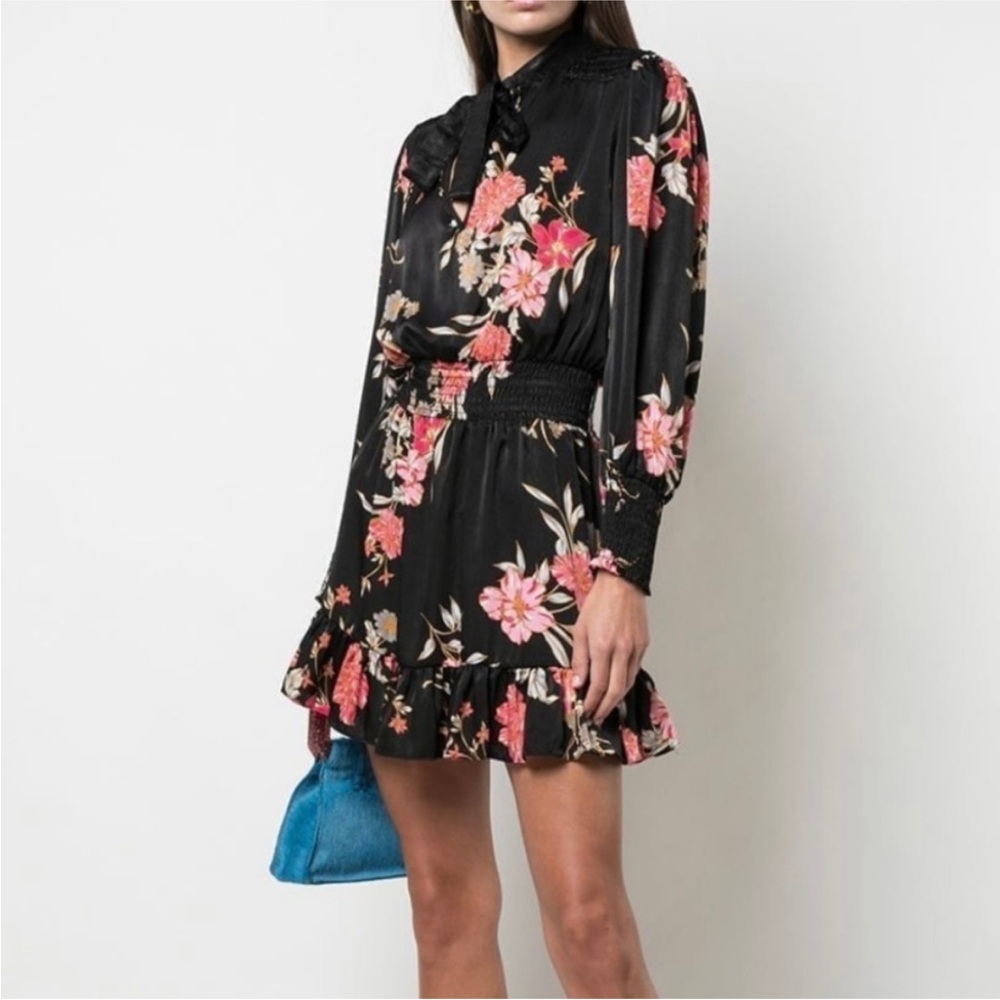 Misa Los Angeles Floral Mini Dress